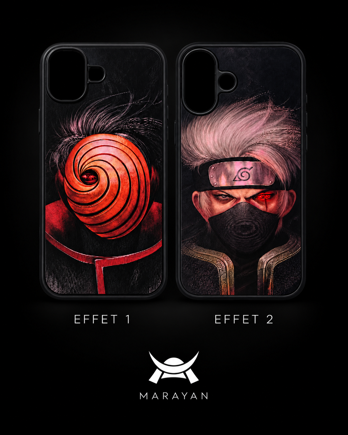 Coque de téléphone Marayan – Obito x Kakashi
